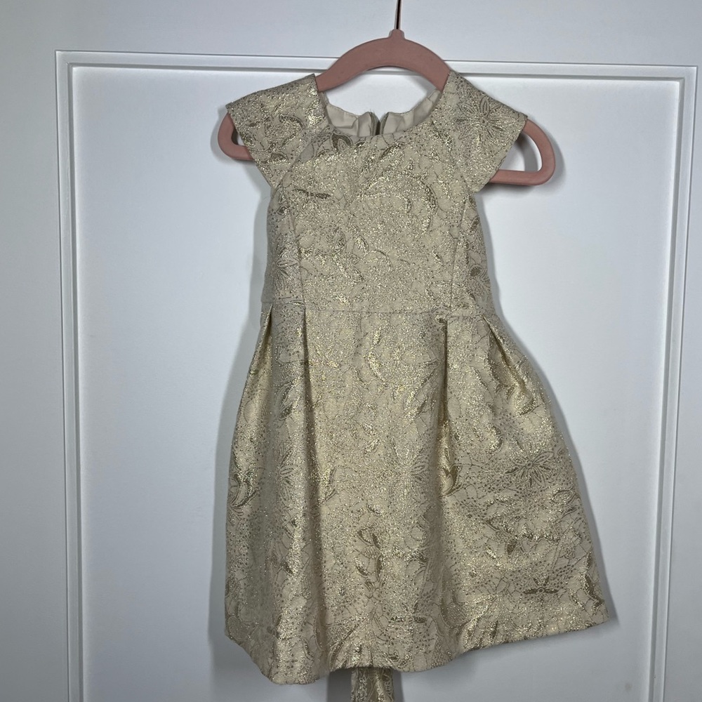 Gold, Sparkle dress for a toddler! Beautiful for any special occasion